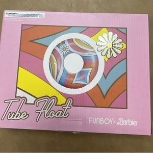 FUNBOY x Malibu Barbie Tube Pool Float - Pink